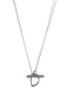 Judith Jack Sterling Silver Marcasite and Cubic Zirconia 18-36 Convert Necklace