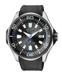 To the depths of the ocean and back: a Citizen Promaster Diver watch. To the depths of the ocean and back: a Citizen Promaster Diver watch.