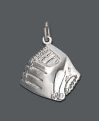 Knock it out of the ballpark in sporty style by Rembrandt. Charm features a detailed baseball mitt crafted in sterling silver. Approximate drop: 1 inch. Knock it out of the ballpark in sporty style by Rembrandt. Charm features a detailed baseball mitt crafted in sterling silver. Approximate drop: 1 inch.
