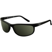 Ray-Ban RB2027 Predator 2 Icons Casual Sunglasses/Eyewear - Matte Black/Crystal Green / Size 62mm Ray-Ban RB2027 Predator 2 Icons Casual Sunglasses/Eyewear - Matte Black/Crystal Green / Size 62mm
