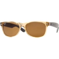 Ray-Ban RB2132 New Wayfarer Icons Sports Wear Sunglasses/Eyewear - Honey/Crystal Brown B-15 XLT / Size 55mm Ray-Ban RB2132 New Wayfarer Icons Sports Wear Sunglasses/Eyewear - Honey/Crystal Brown B-15 XLT / Size 55mm