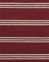 Area Rug 5x8 Rectangle Indoor/Outdoor Red Color - Momeni Veranda Rug from RugPal