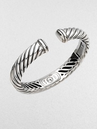 From the Waverly Collection. A simply chic style with an iconic, cabled design that's perfect for stacking or wearing alone. Sterling silverDiameter, about 2.5Hinged closureImported From the Waverly Collection. A simply chic style with an iconic, cabled design that's perfect for stacking or wearing alone. Sterling silverDiameter, about 2.5Hinged closureImported