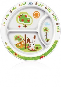 Philips AVENT BPA Free Toddler Divider Plate, 12+ Months Philips AVENT BPA Free Toddler Divider Plate, 12+ Months