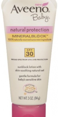 Aveeno Baby Natural Protection SPF 30 Lotion, 3-Ounces