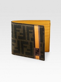 A signature accessory with sport-inspired style is crafted in coated leather with stripe and logo detail.Two billfold compartmentsEight card slotsCoated leather4W x 3HMade in Italy A signature accessory with sport-inspired style is crafted in coated leather with stripe and logo detail.Two billfold compartmentsEight card slotsCoated leather4W x 3HMade in Italy