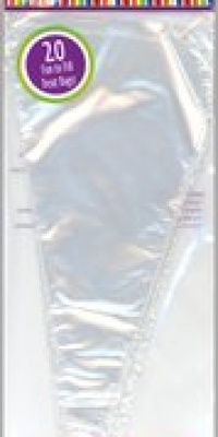 Darice Treat Bags 12 Cone 20/Pkg-Clear Darice Treat Bags 12 Cone 20/Pkg-Clear