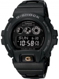 Casio Men's G-Shock Solar Atomic Bracelet Black Dial Watch GW6900BC-1 Casio Men's G-Shock Solar Atomic Bracelet Black Dial Watch GW6900BC-1