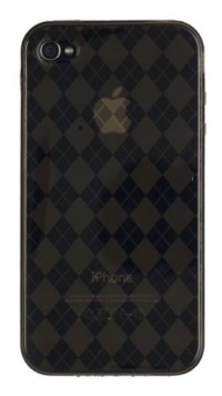 Apple iPhone 4 Flexi Rubber Case Argyle (Grey) 16GB, 32GB 4th Gen iPhone 4G Apple iPhone 4 Flexi Rubber Case Argyle (Grey) 16GB, 32GB 4th Gen iPhone 4G