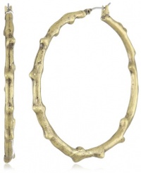 Lucky Brand Garden Gate Branch Hoop Earrings Lucky Brand Garden Gate Branch Hoop Earrings