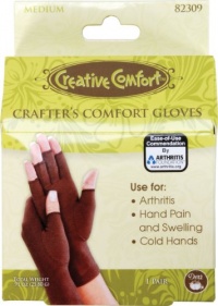 Dritz Crafters Comfort Glove-Medium Dritz Crafters Comfort Glove-Medium