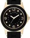 Marc Jacobs Pelly Gold and Black Dial Women's Watch MBM2540