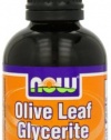 NOW Foods Olive Leaf Glycerite  18% Oleuropein , 2 ounce