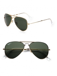 Classic metal aviator sunglasses fold to fit into your pocket. Available in gold with green crystal lens.Metal temples100% UV protectionMade in Italy Classic metal aviator sunglasses fold to fit into your pocket. Available in gold with green crystal lens.Metal temples100% UV protectionMade in Italy