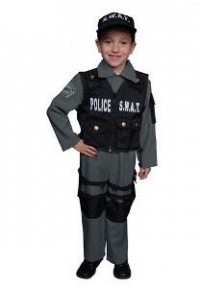 S.W.A.T Police Officer Children's Costume Size: Medium S.W.A.T Police Officer Children's Costume Size: Medium