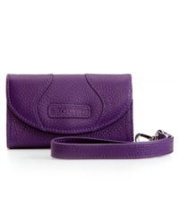 Every it-girl knows that an iPhone deserves some fab flair, and this sturdy leather wristlet wallet from Bodhi delivers. Perfectly protects your phone, while the unique design allows easy access to all buttons, controls, and ports without having to remove the case. Fits the iPhone 3G, 4 and 4S. Every it-girl knows that an iPhone deserves some fab flair, and this sturdy leather wristlet wallet from Bodhi delivers. Perfectly protects your phone, while the unique design allows easy access to all buttons, controls, and ports without having to remove the case. Fits the iPhone 3G, 4 and 4S.