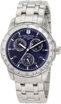 Nautica Men's N13555G Windseeker Multifunction Blue Dial Watch Nautica Men's N13555G Windseeker Multifunction Blue Dial Watch