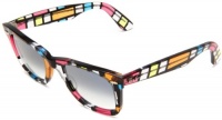 Ray-Ban Wayfarer 10853F Wayfarer Sunglasses,Multicolor Frame/Crystal Gradient Light Blue Lens,One Size Ray-Ban Wayfarer 10853F Wayfarer Sunglasses,Multicolor Frame/Crystal Gradient Light Blue Lens,One Size