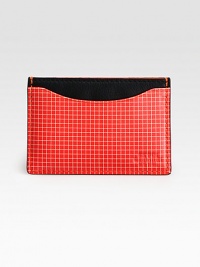 Inspired by the standard geometric graph paper, this leather credit card holder finds the balance between practicality and style.Two card slotsLeather4W x 3HImported Inspired by the standard geometric graph paper, this leather credit card holder finds the balance between practicality and style.Two card slotsLeather4W x 3HImported