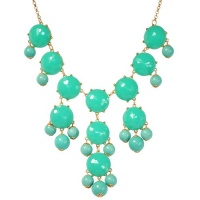 Bubble Necklace, Green Necklace, Statement Necklace (Fn0508-Green) Bubble Necklace, Green Necklace, Statement Necklace (Fn0508-Green)