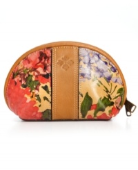Give your everyday accessorizing some artisan appeal with this Sevilla case from Patricia Nash. Rendered in rich leather with embossed florets and perforated detailing, it's the perfect petite companion. Give your everyday accessorizing some artisan appeal with this Sevilla case from Patricia Nash. Rendered in rich leather with embossed florets and perforated detailing, it's the perfect petite companion.