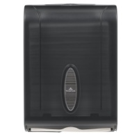 Georgia-Pacific GP 56650/01 Translucent Smoke Combination C-Fold or Multifold Paper Towel Dispenser, 11 Width x 15.4 Height x 5.25 Depth Georgia-Pacific GP 56650/01 Translucent Smoke Combination C-Fold or Multifold Paper Towel Dispenser, 11 Width x 15.4 Height x 5.25 Depth