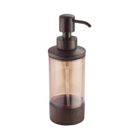 InterDesign Formbu Soap Pump, Espresso/Amber InterDesign Formbu Soap Pump, Espresso/Amber