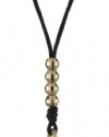 Mizuki 14k Diamond Starburst Medallion Necklace On Poly Silk Cord, 26