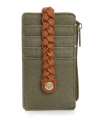 Petite and perfectly proportioned for carrying only the essentials, this compact cutie from Roxy is all you need. Main zip compartment stashes coins and cash, while outside peek-a-boo window and card slots offer easy access for the rest. Petite and perfectly proportioned for carrying only the essentials, this compact cutie from Roxy is all you need. Main zip compartment stashes coins and cash, while outside peek-a-boo window and card slots offer easy access for the rest.