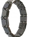 Men's X-Large 8.5 Powerful Magnetic Hematite Bracelet - Arthritis / Pain Relief