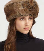 EXCLUSIVELY AT SAKS. A statement piece with a soft design that's sure to keep you warm all season long. PolyesterImported