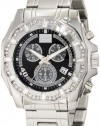 Rhino by Marc Ecko Men's E8M055MV Stone on Metal Three-Eye Chronograph Watch