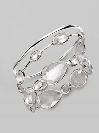 A slender strand of polished sterling silver undulates its way around, creating a modern squiggle effect. Sterling silver Diameter, about 2¾ Imported Please note: Bracelets sold separately. A slender strand of polished sterling silver undulates its way around, creating a modern squiggle effect. Sterling silver Diameter, about 2¾ Imported Please note: Bracelets sold separately.