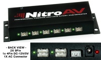 NitroAV 8-Port FireWire 800/1394b Professional Hub/Repeater NitroAV 8-Port FireWire 800/1394b Professional Hub/Repeater