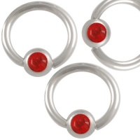 16g 16 gauge (1.2mm), 5/16 Inches (8mm) diameter - Stainless Steel eyebrow lip bar ear tragus earrings ball closure bcr captive bead ring with Light Siam Swarovski Crystal balls AQHF- Pierced Jewellery Body Piercing Jewelry- Set of 3 16g 16 gauge (1.2mm), 5/16 Inches (8mm) diameter - Stainless Steel eyebrow lip bar ear tragus earrings ball closure bcr captive bead ring with Light Siam Swarovski Crystal balls AQHF- Pierced Jewellery Body Piercing Jewelry- Set of 3