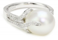 TARA Pearls Oscar Collection White South Sea 10x11mm Pearl Ring, Size 7 TARA Pearls Oscar Collection White South Sea 10x11mm Pearl Ring, Size 7