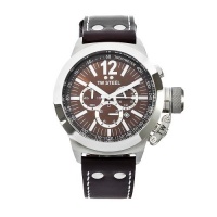 TW Steel Men's CE1011 CEO Canteen Brown Leather Brown Chronograph Dial Watch TW Steel Men's CE1011 CEO Canteen Brown Leather Brown Chronograph Dial Watch