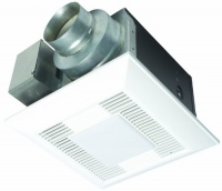 Panasonic FV-08VQL5 Whisper-Lite 80 CFM Ceiling Mounted Fan/Light Combination, White