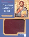 Ignatius Catholic Bible: Revised Standard Version, Burgundy, Zipper Duradera