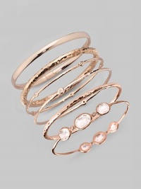 Sterling silver and 18k gold are accented by the sparkle of diamonds in a subtly hammered bangle with a glowing finish of 18k rose goldplating. Diamonds, 0.06 tcw 18k gold and sterling silver with 18k rose goldplating Diameter, about 2½ Imported Please note: Bracelets sold separately. Sterling silver and 18k gold are accented by the sparkle of diamonds in a subtly hammered bangle with a glowing finish of 18k rose goldplating. Diamonds, 0.06 tcw 18k gold and sterling silver with 18k rose goldplating Diameter, about 2½ Imported Please note: Bracelets sold separately.