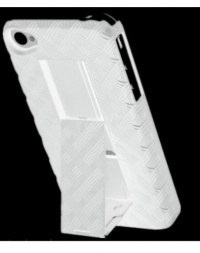 Apple iPhone 4 & 4S White Shell Holster Combo w/ Kickstand Apple iPhone 4 & 4S White Shell Holster Combo w/ Kickstand