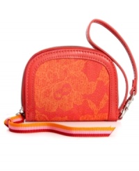 Stand out from the crowd with this brightly hued wristlet from Teen Vogue. Perfectly sized to slip inside a pocket or pack, it easily stashes ID, cash, cards and phone, so you'll never be just another plain Jane. Stand out from the crowd with this brightly hued wristlet from Teen Vogue. Perfectly sized to slip inside a pocket or pack, it easily stashes ID, cash, cards and phone, so you'll never be just another plain Jane.