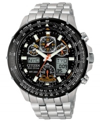 Get into gear with t his light-driven watch from Citizen. Get into gear with t his light-driven watch from Citizen.