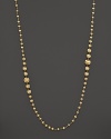Gleaming, graduated beads are lustrous and richly textured. By Marco Bicego.