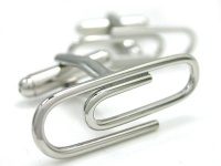 Novelty Paper Clips Cufflinks Gift Boxed Novelty Paper Clips Cufflinks Gift Boxed