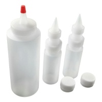 Fox Run Set of 3 Icing Bottles Fox Run Set of 3 Icing Bottles