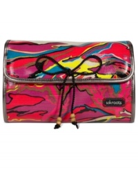Stay exquisitely organized with this travel-ready toiletry case from The Sak. Plenty of pockets and compartments keep your essentials safe, while the hidden hook lets you hang it almost anywhere. Stay exquisitely organized with this travel-ready toiletry case from The Sak. Plenty of pockets and compartments keep your essentials safe, while the hidden hook lets you hang it almost anywhere.