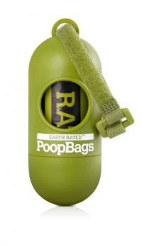 Earth Rated Green Dispenser with 15 Dog Waste Poop Bags Earth Rated Green Dispenser with 15 Dog Waste Poop Bags