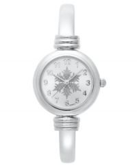 The winter season is here! Pair this darling snowflake watch from Charter Club with your seasonal wear. The winter season is here! Pair this darling snowflake watch from Charter Club with your seasonal wear.