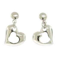 Sweetheart Sterling Silver 925 Necklace and Earrings Set Sweetheart Sterling Silver 925 Necklace and Earrings Set